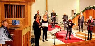 Sängerinnen und Sänger des Chorprojekts