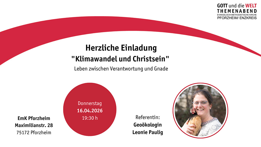"Gott und die Welt" Themenabend am 16.04.2026